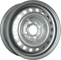 Диск штамп. TREBL 53A49A 14x5.5J/4x100 D56.6 ET49 Silver для RAVON R3 Nexia