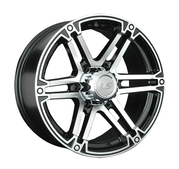 Диск литой LS Wheels 473 17x8.0J/6x139.7 D110.5 ET10 BKF