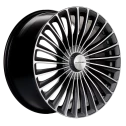 Диск литой Khomen Wheels KHW2008 (S-class Front) 20x8.5J/5x112 D66.6 ET38 Gray-FP Matt