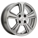 Диск литой Khomen Wheels KHW1502 15x6.0J/4x100 D54.1 ET46 G-Silver