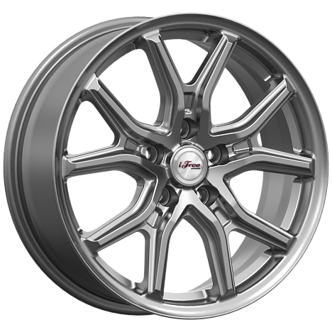 Диск литой iFree Страйк 17x6.5J/5x114.3 D67.1 ET38 Хай вэй для SWM
