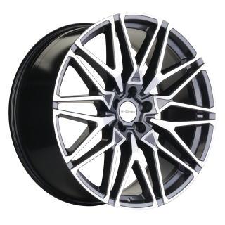 Диск литой Khomen Wheels KHW2103 (Q7/Touareg) 21x9.5J/5x112 D66.6 ET31 Gray-FP
