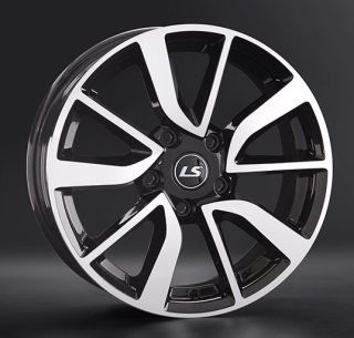 Диск литой LS Wheels LS 1317 16x6.5J/5x114.3 D67.1 ET40 BKF