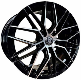 Диск литой VIVE V-17 17x7.5J/5x114.3 D67.1 ET40 Gloss Black Machine Face