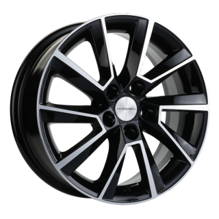 Диск литой Khomen Wheels 1604 16x6.0J/5x100 D57.1 ET38 Black-FP