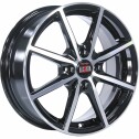 Диск литой Alcasta M63 15x6.0J/4x100 D60.1 ET37 BKF
