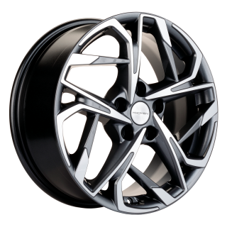 Диск литой Khomen Wheels KHW1716 (CS75) 17x7.0J/5x114.3 D60.1 ET45 Gray-FP