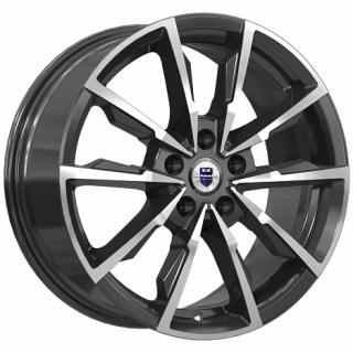 Диск литой КиК Меренге 17x7.5J/5x108 D67.1 ET45 алмаз чёрный