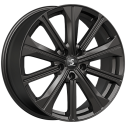 Диск литой Premium Series КР013 (Exeed TXL) 19x7.0J/5x108 D65.1 ET36 Fury black