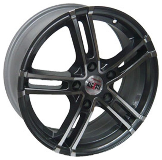 Диск литой КиК КС1026 16x6.5J/4x100 D60.1 ET43 алмаз чёрный для GREAT WALL Hover M4