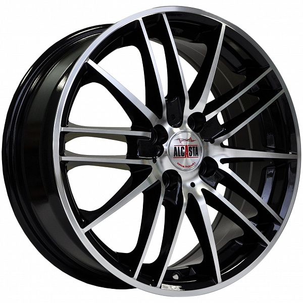 Диск литой Alcasta M16 16x6.5J/5x110 D65.1 ET37 BKF