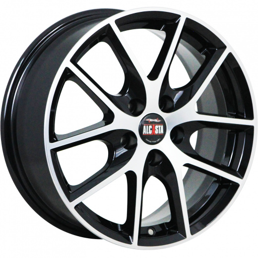 Диск литой Alcasta M59 16x6.5J/5x105 D56.6 ET38 BKF