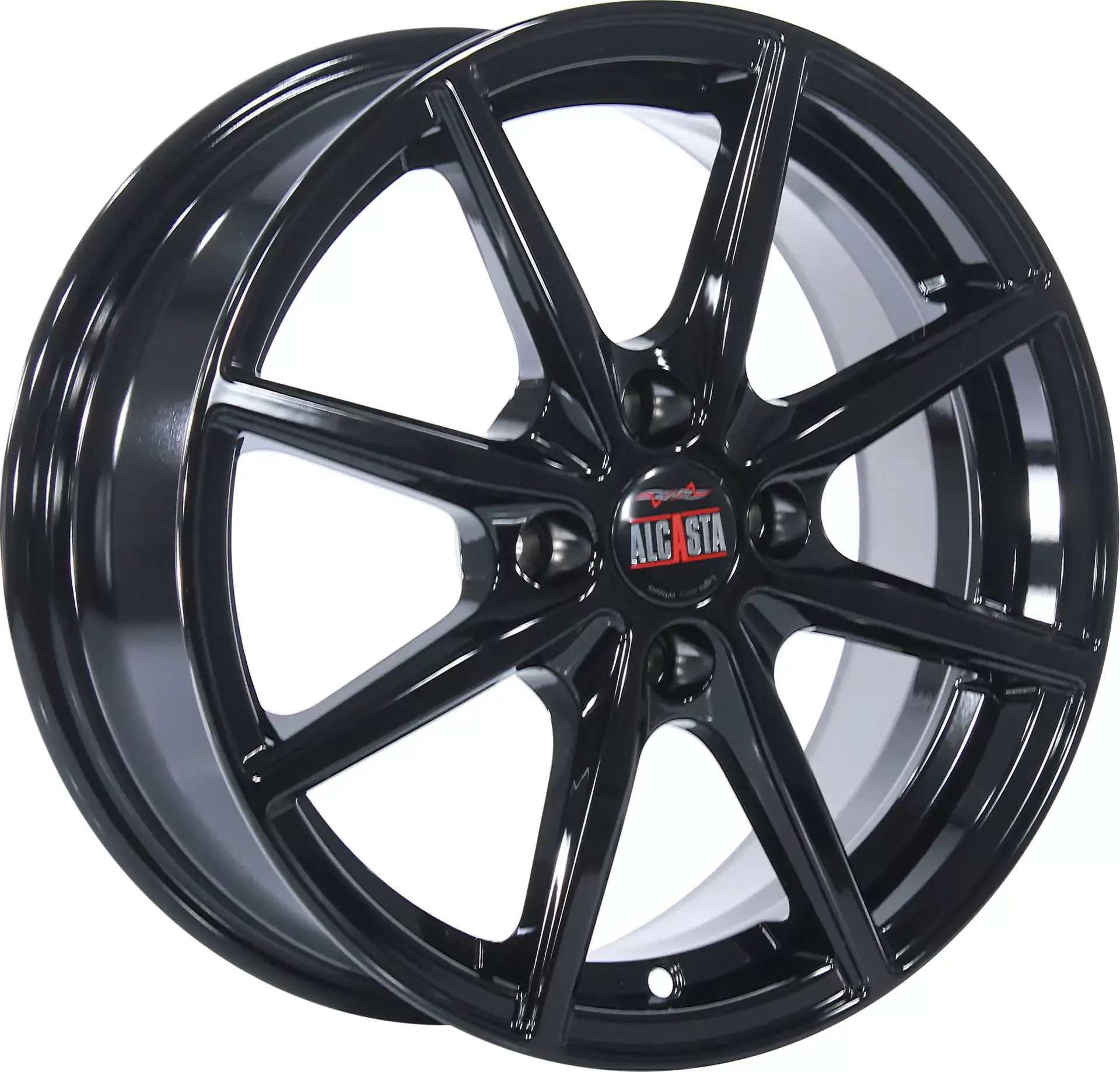 Диск литой Alcasta M63 15x6.0J/4x100 D60.1 ET37 Black
