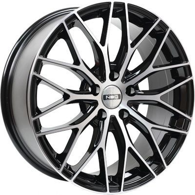 Диск литой Азов-Tech NEO 654 16x6.5J/5x100 D57.1 ET38 BD для SKODA Fabia