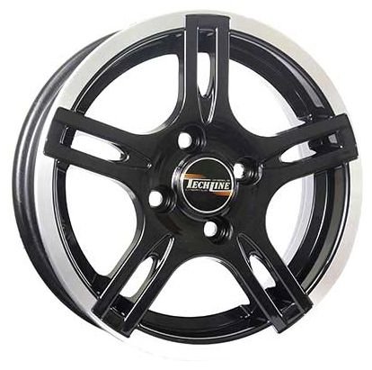 Диск литой КиК M56 16x7.0J/6x139.7 D67.1 ET38 алмаз черный