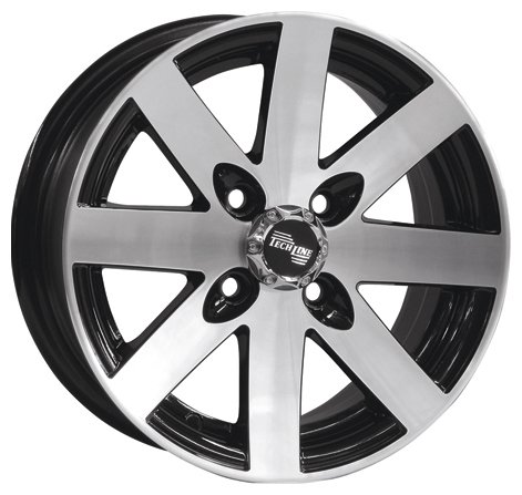 Диск литой КиК Роквуд 17x7.0J/5x114.3 D66.1 ET40 алмаз чёрный
