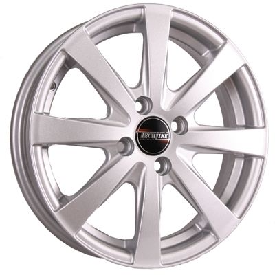 Диск литой Азов-Tech Tech Line 534 15x5.5J/4x100 D60.1 ET45 Silver для NISSAN Cube