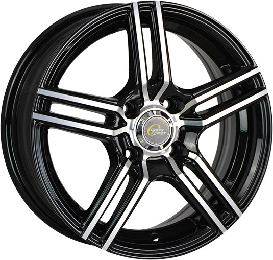 Диск штамп. TREBL X40035 17x7.0J/5x114.3 D56.1 ET55 Black