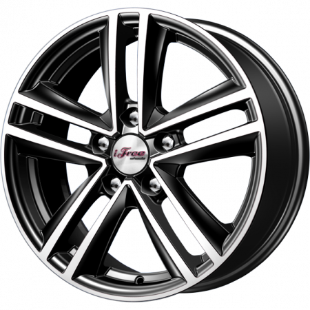 Диск литой iFree Катар 16x6.5J/5x114.3 D60.1 ET45 блэк джек