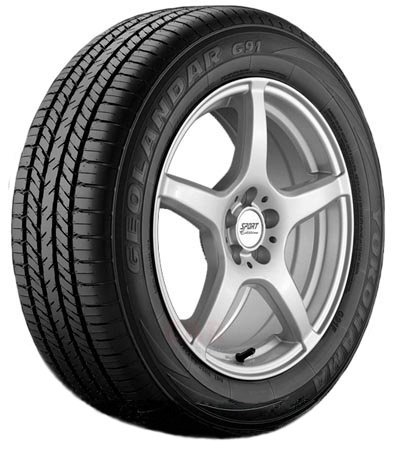 Шина Yokohama G91 F 225/60 R17 99V для GEELY Emgrand X7