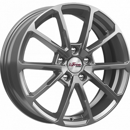 Диск литой iFree Skibidi 17x6.5J/5x114.3 D67.1 ET45 Хай вэй для TOYOTA Estima