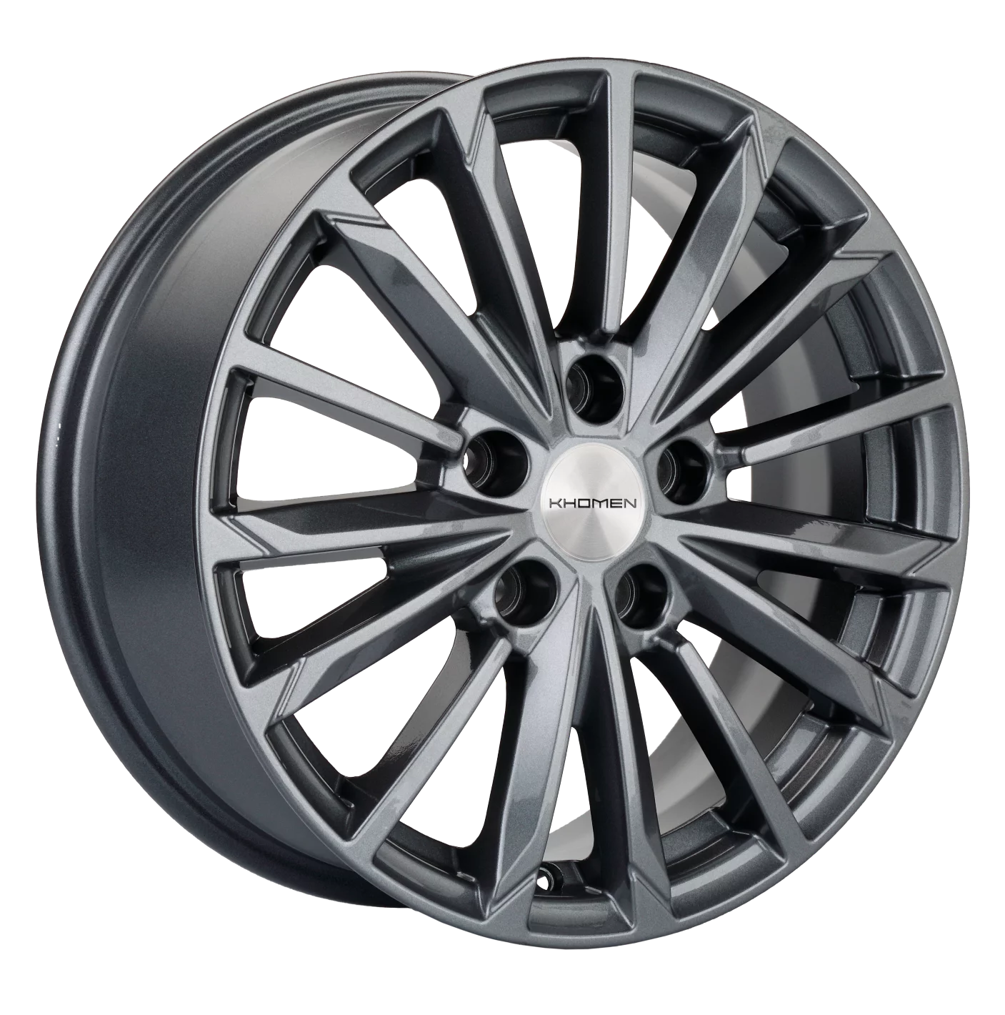Диск литой Khomen Wheels KHW1611 (Corolla) 16x6.5J/5x114.3 D60.1 ET45 Gray