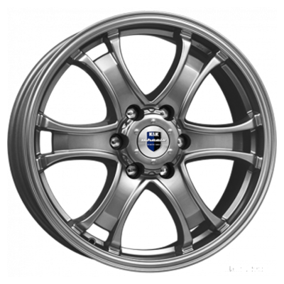 Диск литой КиК Балеар (КС727) 18x7.5J/6x139.7 D100.1 ET33 алмаз черный для FOTON Tunland V9