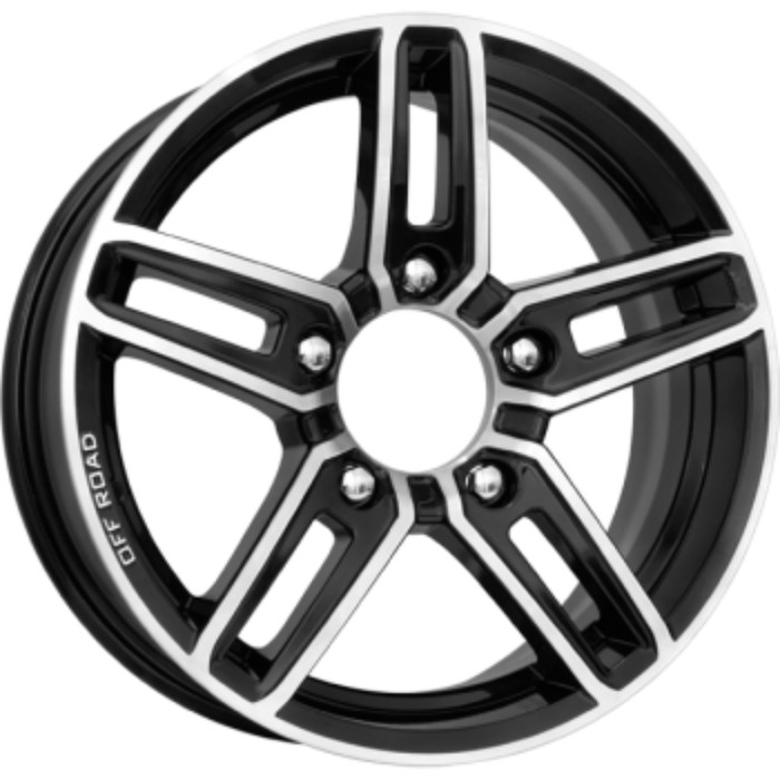 Диск литой КиК Дон 16x6.5J/5x139.7 D98.1 ET40 алмаз черный