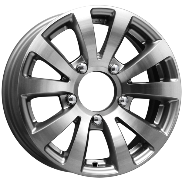 Диск литой Khomen Wheels 1722 17x6.5J/5x114.3 D54.1 ET45 Gray-FP