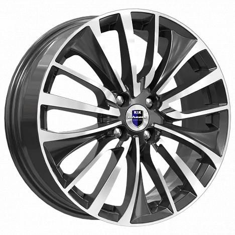 Диск литой КиК Flanker КС905-02 17x6.5J/4x100 D60.1 ET41 алмаз черный