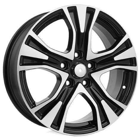 Диск литой КиК КС673 17x7.0J/5x112 D57.1 ET54 алмаз чёрный для SEAT Leon