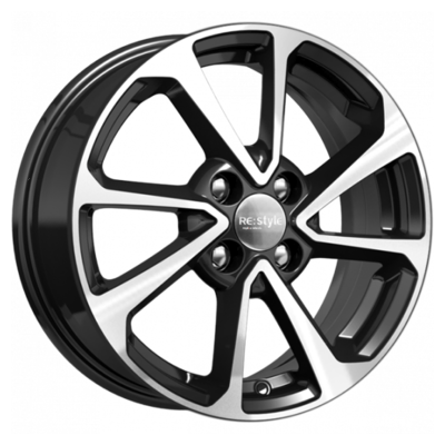Диск литой КиК КС861 15x6.0J/4x100 D54.1 ET48 алмаз черный