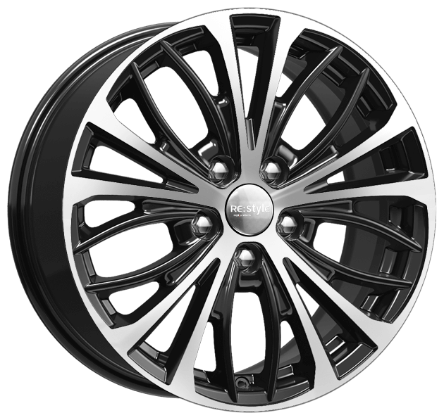 Диск литой КиК Kia Optima JF (KC873) 17x7.5J/5x114.3 D67.1 ET52.5 алмаз черный