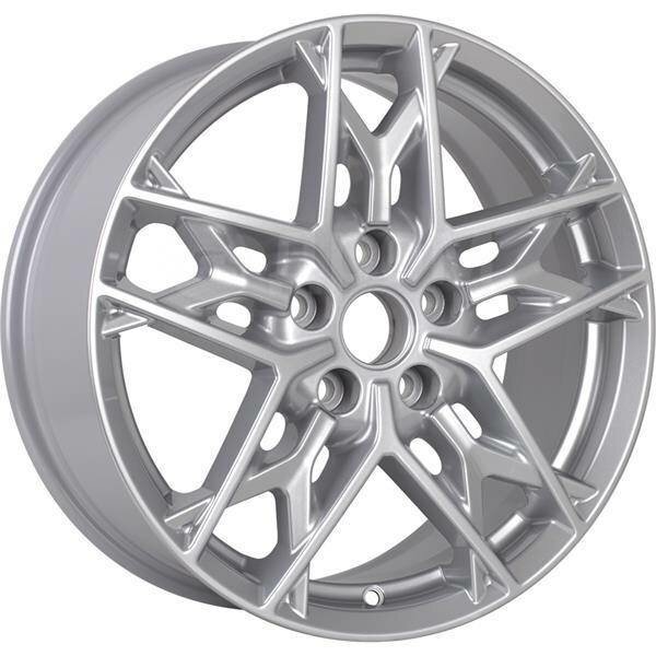 Диск литой КиК Hyundai i40 (KCr894) 17x7.5J/5x114.3 D67.1 ET46 Сильвер