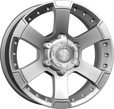 Диск литой КиК M56 блэк платинум 16x7.0J/6x139.7 D100.1 ET38 для NISSAN NP300