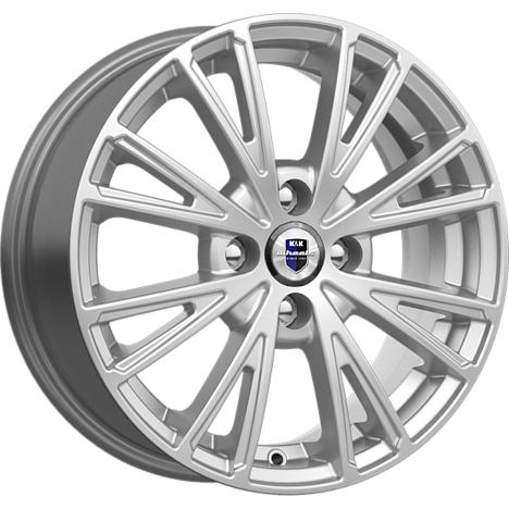 Диск литой КиК Меандр (КС879) 16x6.0J/4x98 D58.5 ET35 Сильвер SK