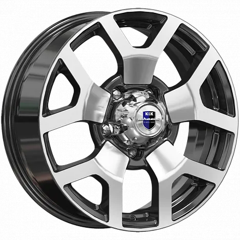 Диск литой КиК Намиб (КС929) 18x7.0J/5x139.7 D108.5 ET35 алмаз черный для УАЗ