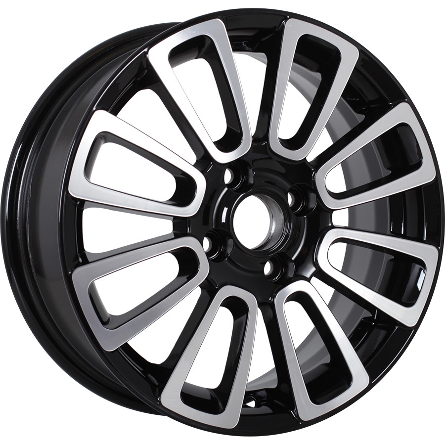 Диск литой КиК Неман 15x6.0J/4x98 D58.5 ET35 алмаз черный