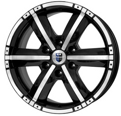 Диск литой КиК Окинава-оригинал (KC635) 17x7.5J/6x139.7 D67.1 ET38 алмаз черный