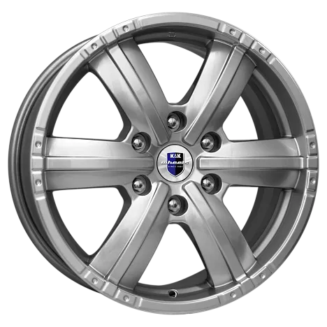 Диск литой КиК Окинава 17x7.5J/6x139.7 D92.5 ET40 ДАРК ПЛАТИНУМ