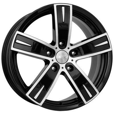 Диск литой КиК Онегин (КС472) 18x8.0J/5x112 D66.6 ET56 алмаз черный