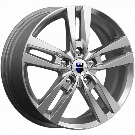 Диск литой КиК Rassvet (КС868) 16x6.5J/5x108 D63.35 ET50 дарк платинум