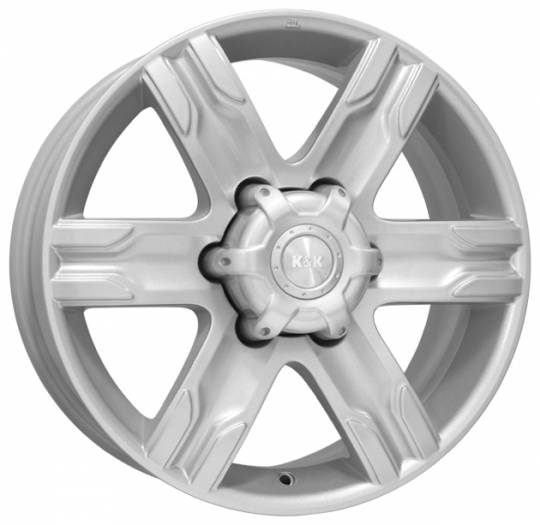 Диск литой КиК Риальто 17x8.0J/6x139.7 D67.1 ET38 блэк платинум
