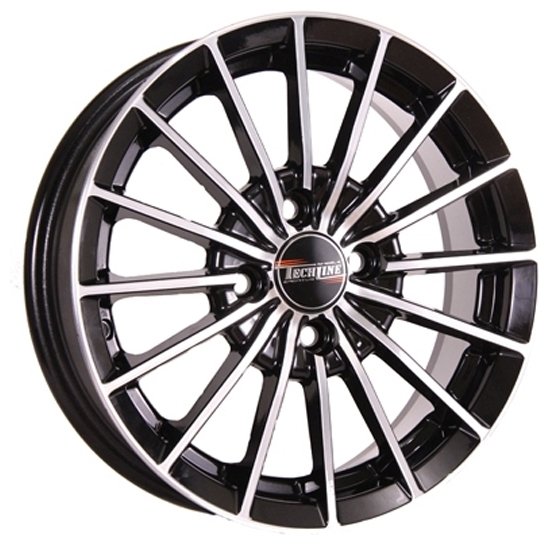 Диск литой КиК Samara-оригинал 16x6.0J/4x108 D63.3 ET47.5 алмаз черный