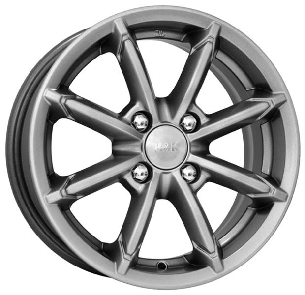 Диск литой КиК Sportline (КС603) 14x6.0J/4x100 D67.1 ET30 ДАРК ПЛАТИНУМ