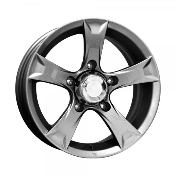 Диск литой КиК Триал 15x6.5J/5x139.7 D110.1 ET5 блэк платинум