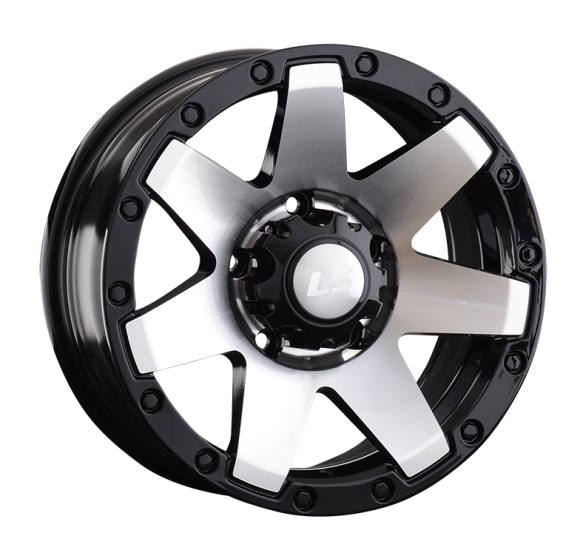 Диск литой LS Wheels 881 20x9.0J/6x139.7 D100.1 ET20 BKF
