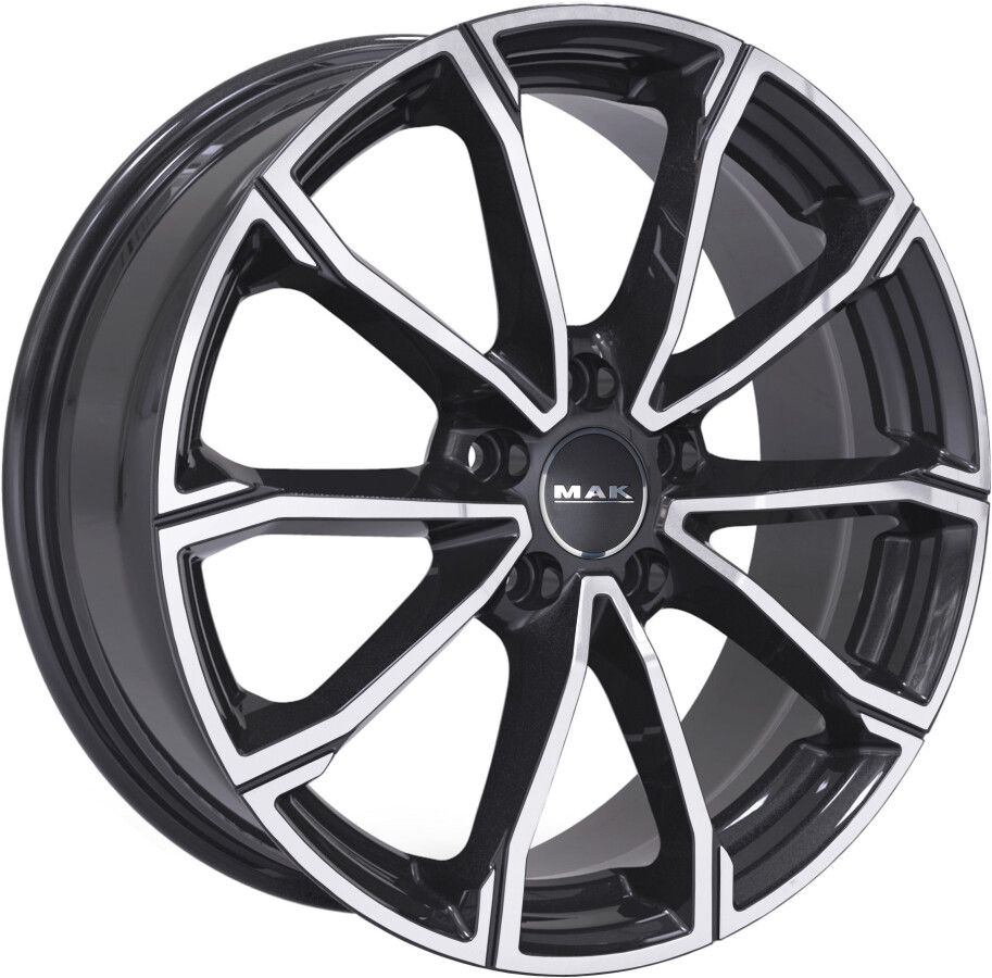 Диск литой MAK DaVinci 16x6.5J/5x112 D57.1 ET46 Black mirror