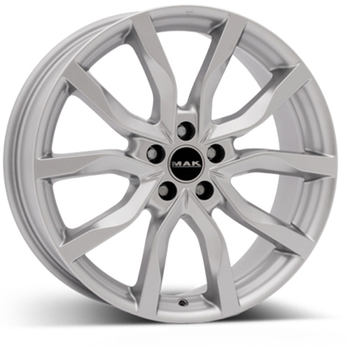 Диск литой MAK Highlands 18x8.0J/5x108 D63.4 ET45 Silver