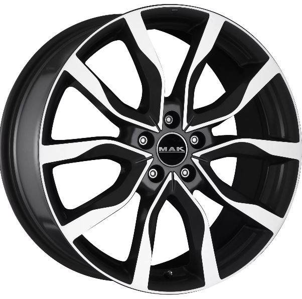 Диск литой MAK Highlands 20x8.5J/5x120 D72.6 ET53 Black mirror